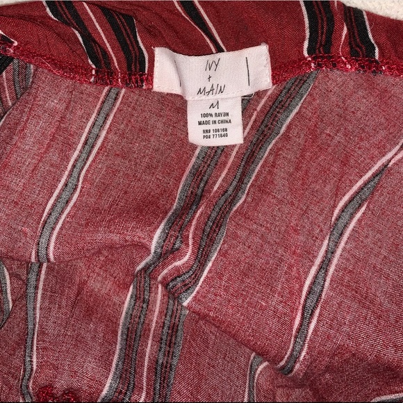 Striped Tillys Jumpsuit - Picture 4 of 4